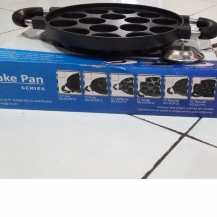 Cake Pan Suggo 15 Lubang Takoyakki SGDCP15