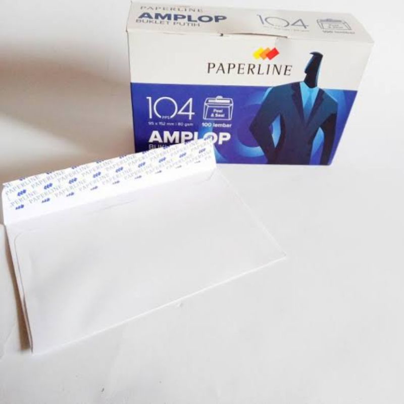 

Amplop Paperline 104 Warna Putih Polos