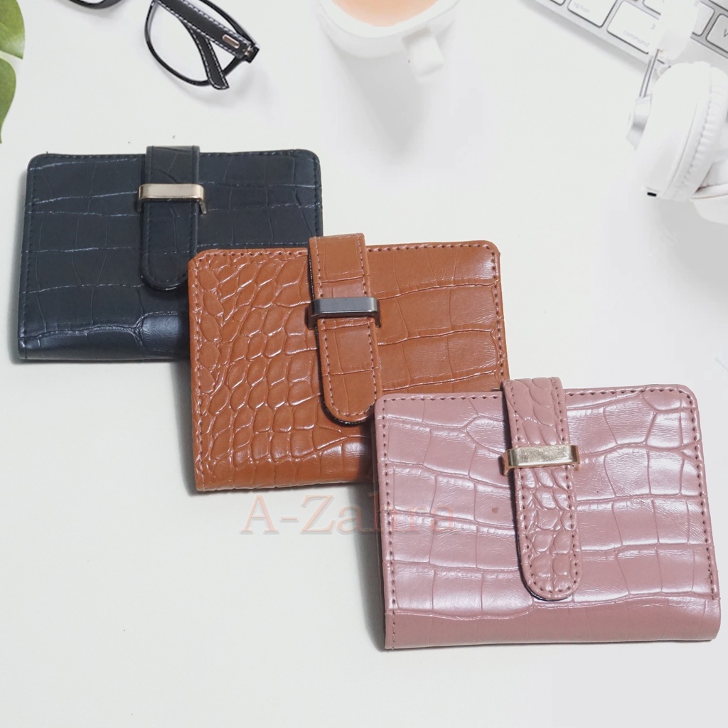 A-ZAHRA 033 DOMPET CROCO GAWANG / DOMPET KARTU CROCO