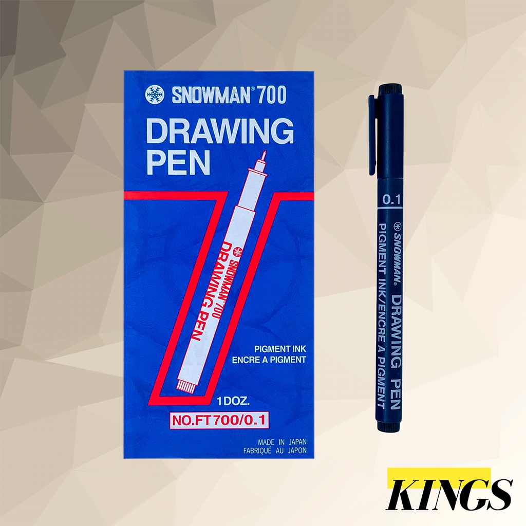 

Snowman Drawing Pen 0.05 ~ 0.8 FT700