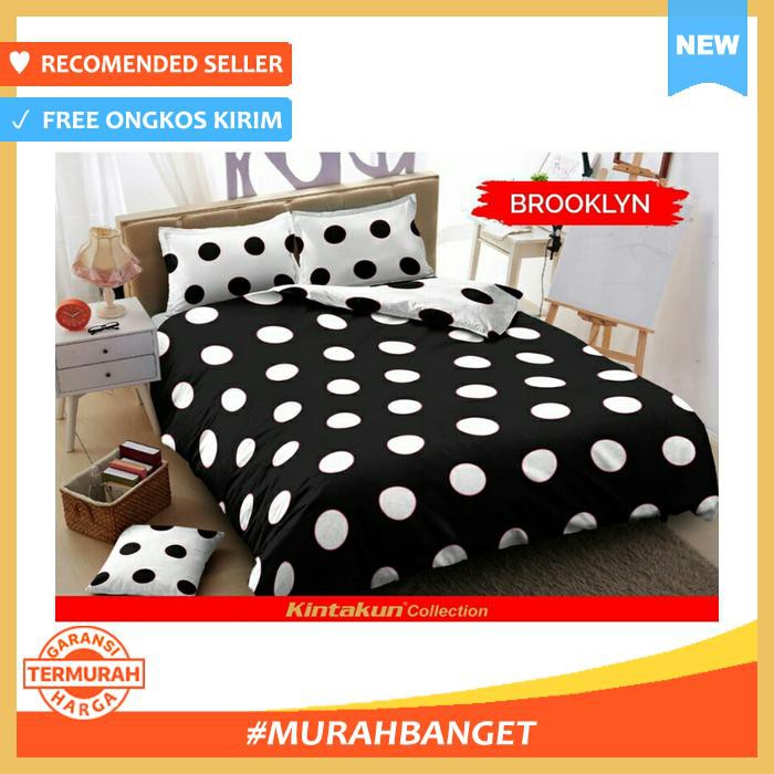 SPREI RUMBAI KINTAKUN DLUXE KING SIZE 180 X 200 MOTIF BROOKLYN
