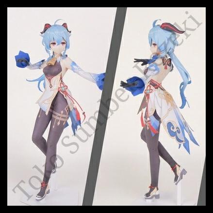 SALE TERMURAHH  Action Figure Genshin Impact Papercraft Gany 3D Paper Craft Boneka TERLARIS