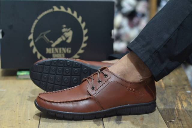 Sepatu Pria Kasual Loafers Tali Casual Santai Kantor Original