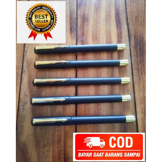 

cod !!! pen mewah pen exclusive pen souvenir bisa buat nama model parker hitam