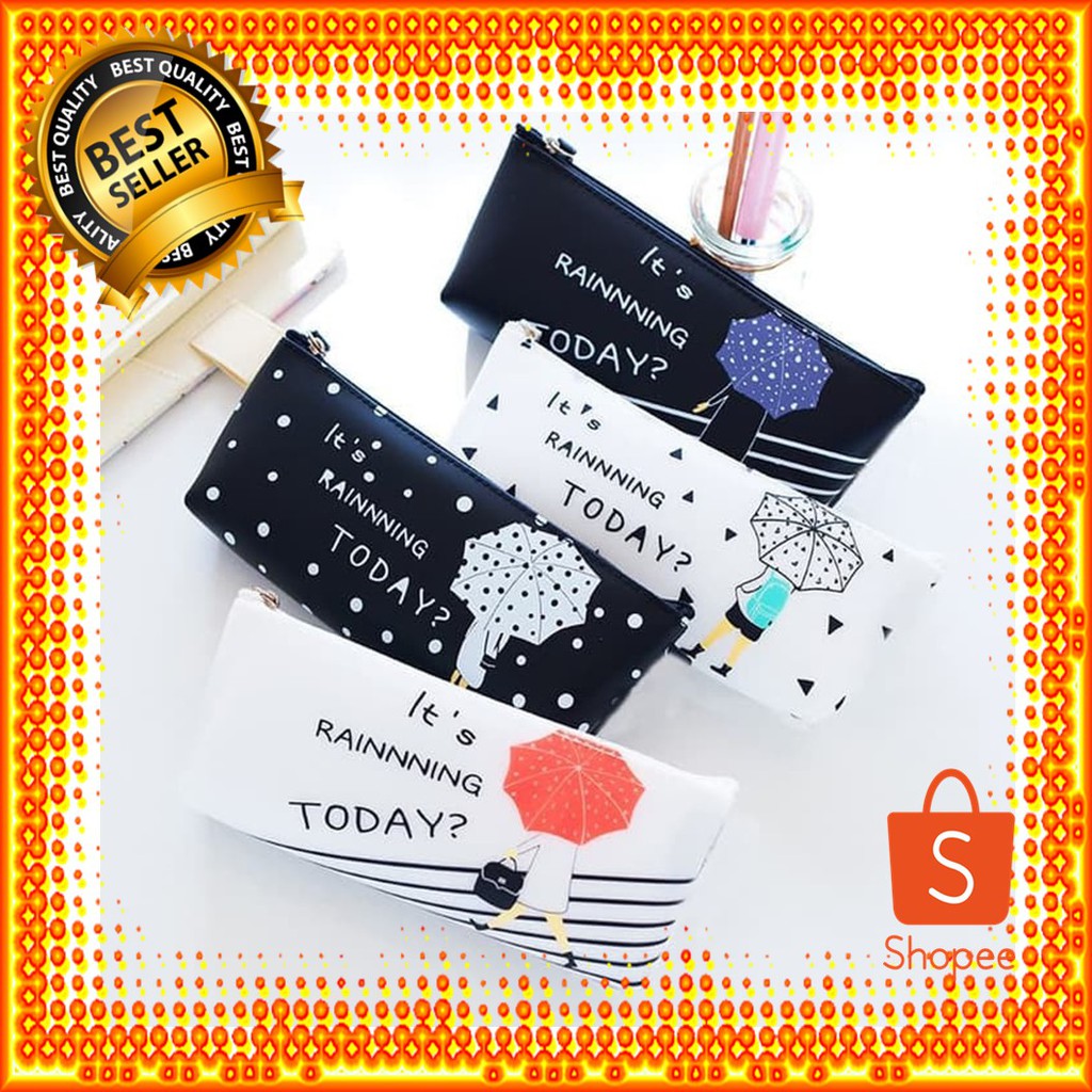 

TP0079 Tempat Pensil Umbrella Girl Tempat Kosmetik Pouch