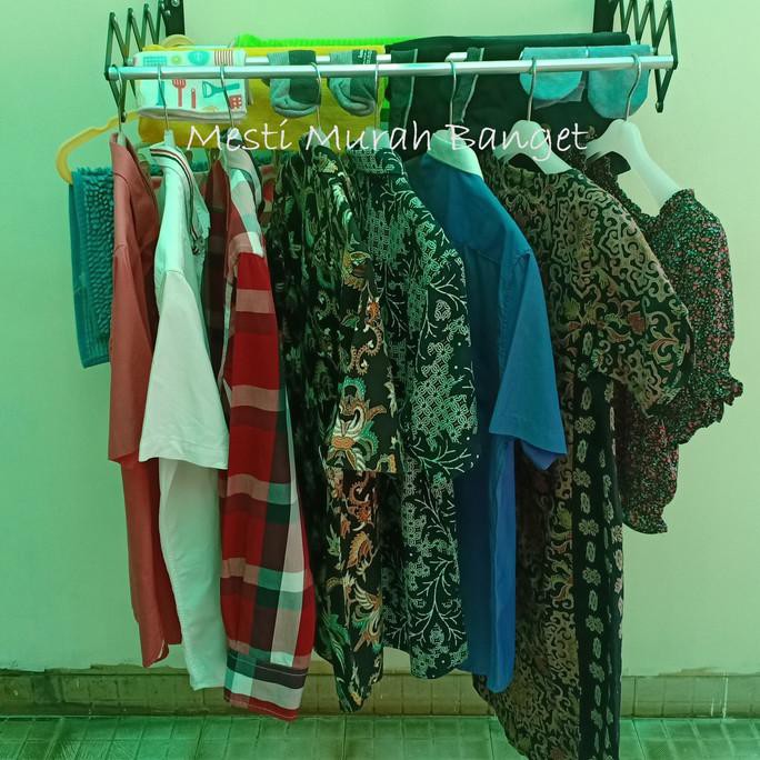 Ready Jemuran Dinding / Jemuran Lipat Alumunium