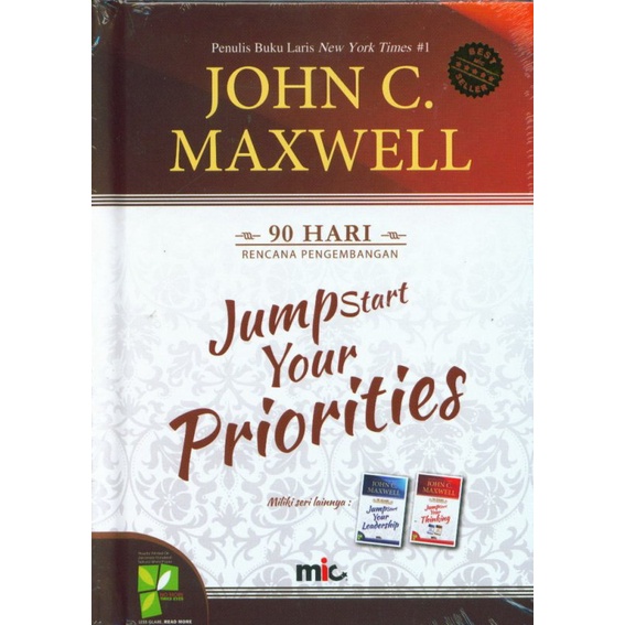 Jual Buku JumpStart Your Priorities (HC) oleh John C. Maxwell Shopee