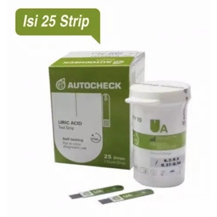 Strip AUTOCHECK Asam Urat / Uric Acid Strip isi 25