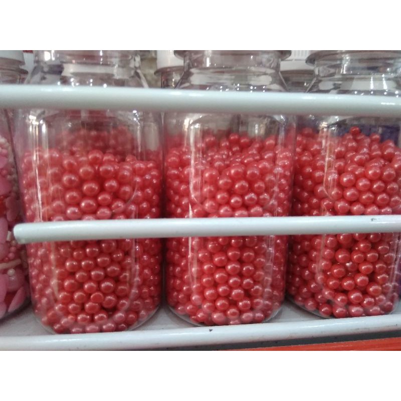 

Trimit Mutiara warna Merah Bisa Dimakan Hiasan Tart Sprinkle