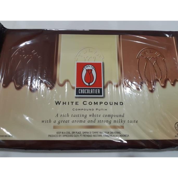 

Coklat Tulip White Chocolate Compound 1 Kg STOK TERBATAS Kode 382