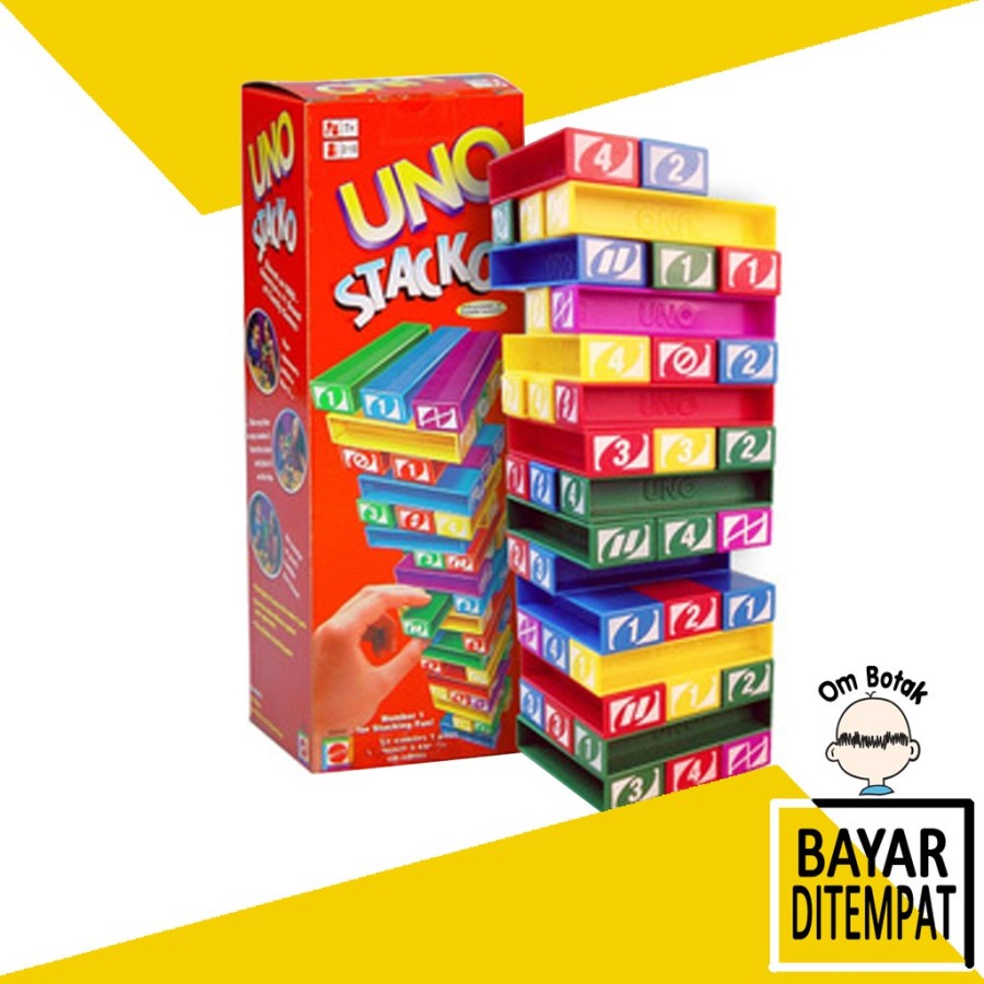 Mainan UNO STACKO (UNO BALOK)