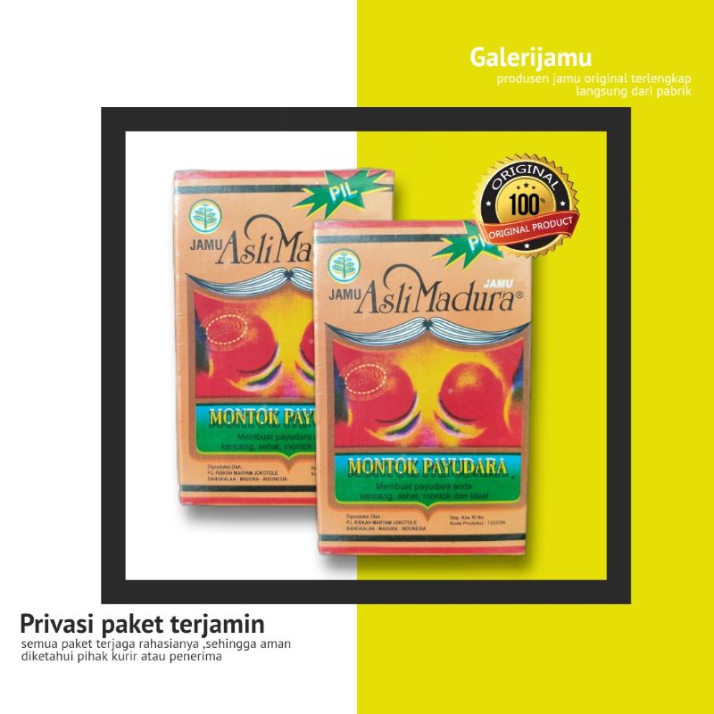 jamu montok payudara pil isi 100 pil pembesar payudara permanen