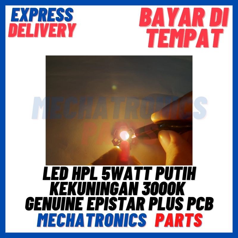 [DSP-9251] LED HPL 5WATT PUTIH KEKUNINGAN 3000K GENUINE EPISTAR PLUS PCB