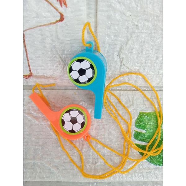 MAINAN ANAK PLUIT MOTIF BOLA [PER PCS]