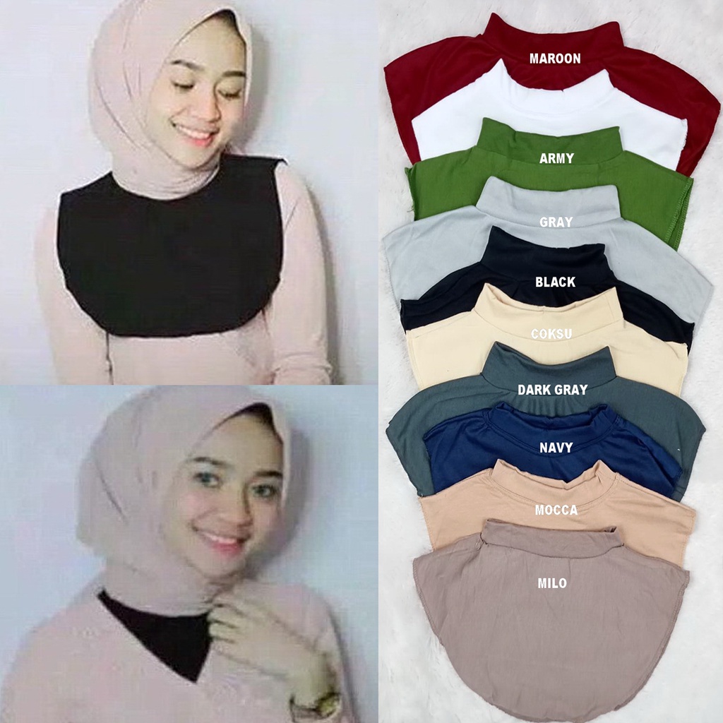 MANSET LEHER / iner leher bahan kaos jersey / dalaman baju wanita