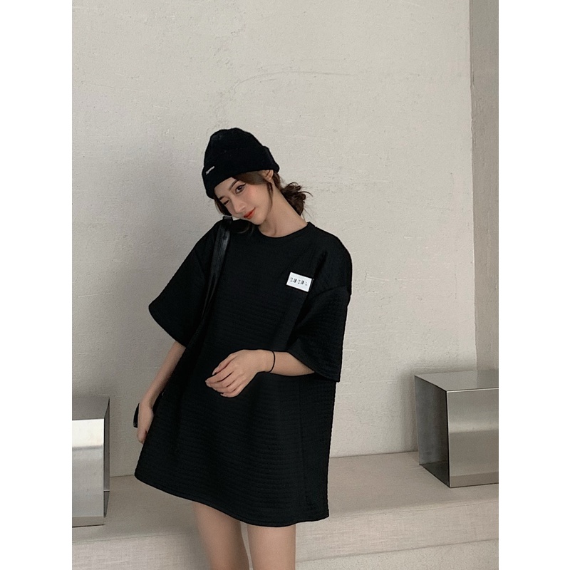 Kaos Putih Lengan Pendek Wanita Oversize Korean Style T-shirt Atasan