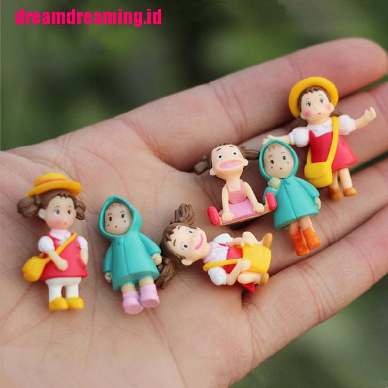 Mainan Miniatur Anak Perempuan Untuk Dekorasi Taman Boneka