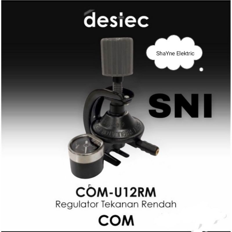 Gas Regulator  DESTEC COM-U12RM - Meter SNI
