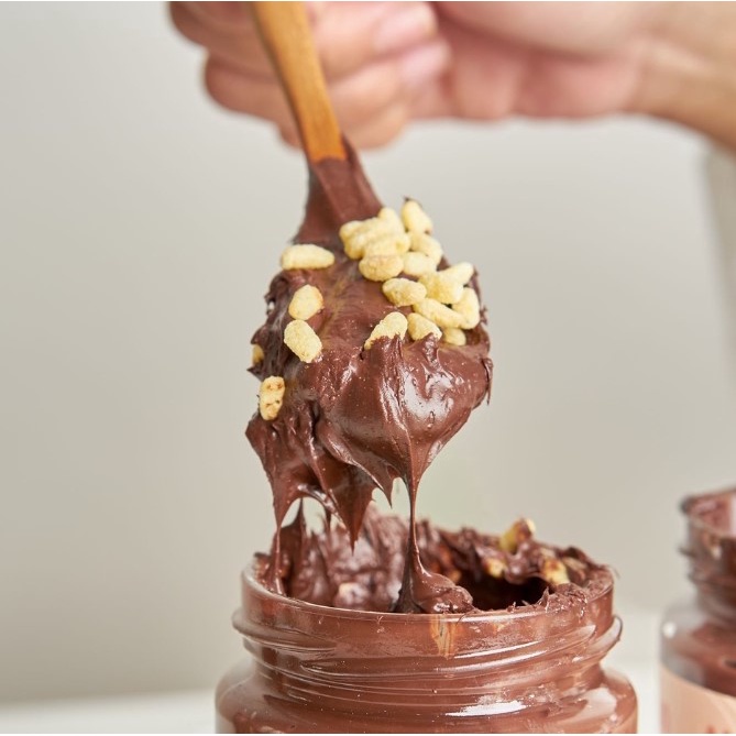 Melts Chocolate With Crunch 130gr - Chocolate Crunch Jar