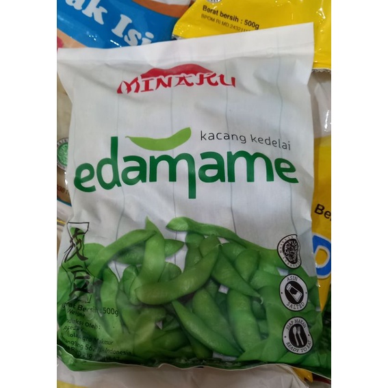 

MINAKU EDAMAME SALTED 500GR || FROZEN FOOD BANDUNG