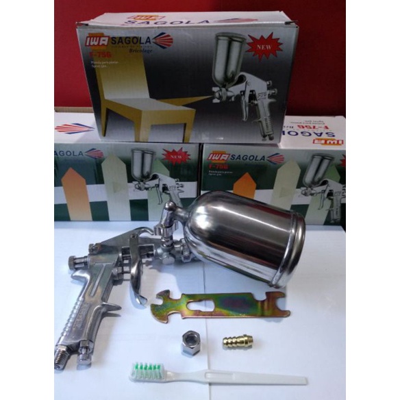 IWA / MEJOR SAGOLA Spray gun F 75 G tabung atas 400 ML