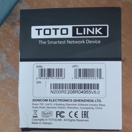 TOTOLINK N200RE 300Mbps Mini Wireless Router - Versi 5