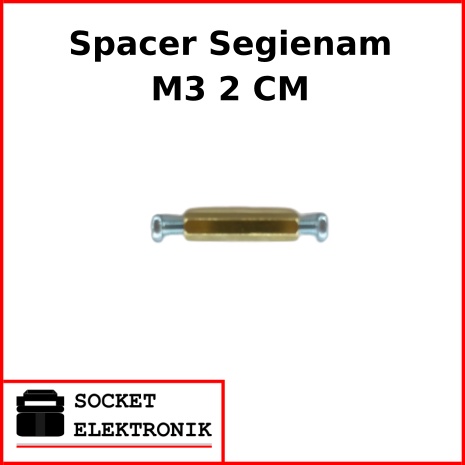 Spacer Segienam M3 2cm + Baut