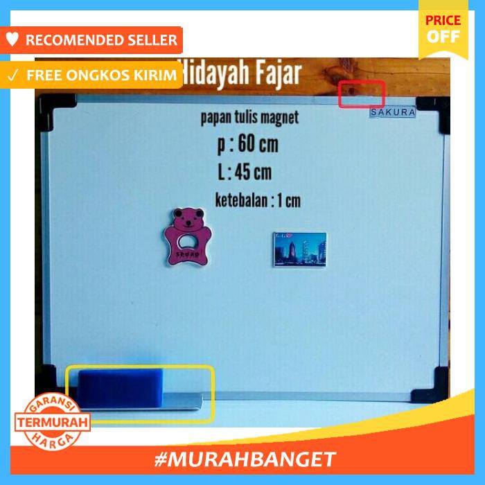 

Papan Tulis / Papan Tulis Magnet / White Board - Alat Tulis - Papan Tulis & Tempel