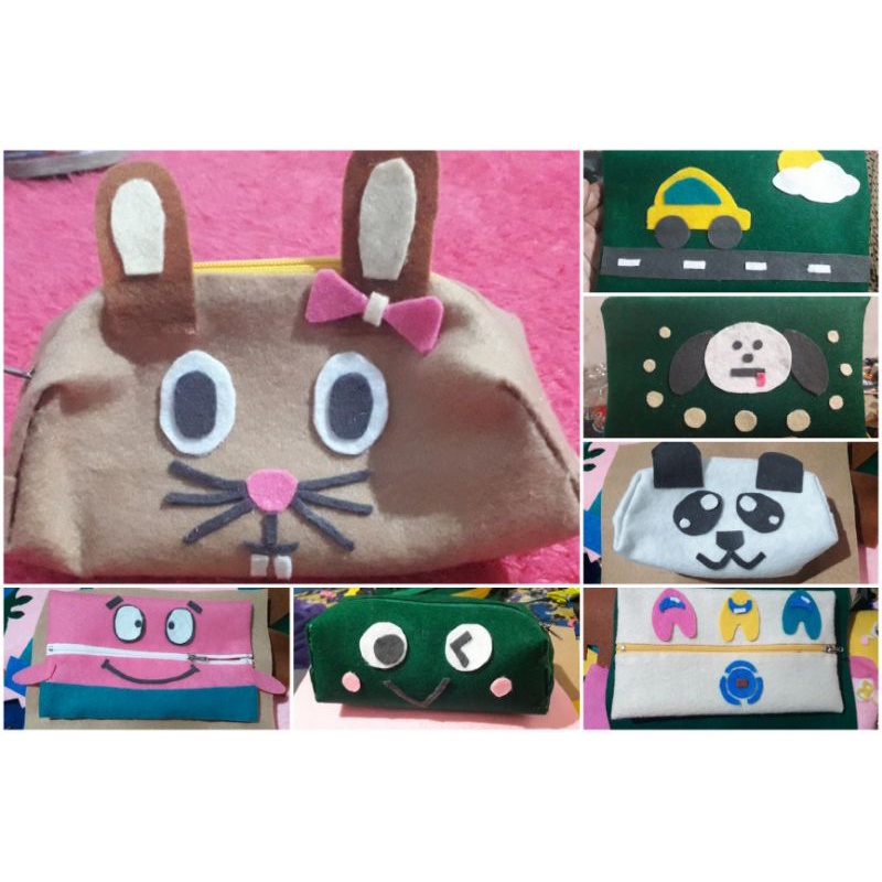 

Tempat Pensil Karakter | Kotak Pensil lucu bisa Request Nama