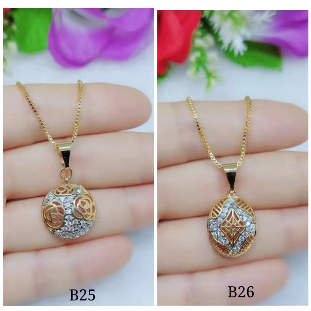 Kalung Xuping Permata Lapis Emas Perhiasan B25-27