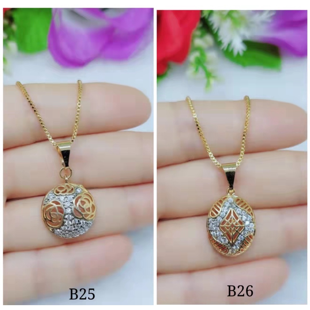 Kalung Xuping Permata Lapis Emas Perhiasan B25-27