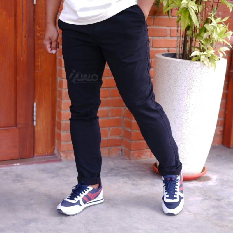 Celana Panjang Pria Old Navy Men Slim Anytime Pull On Pant ORIGINAL
