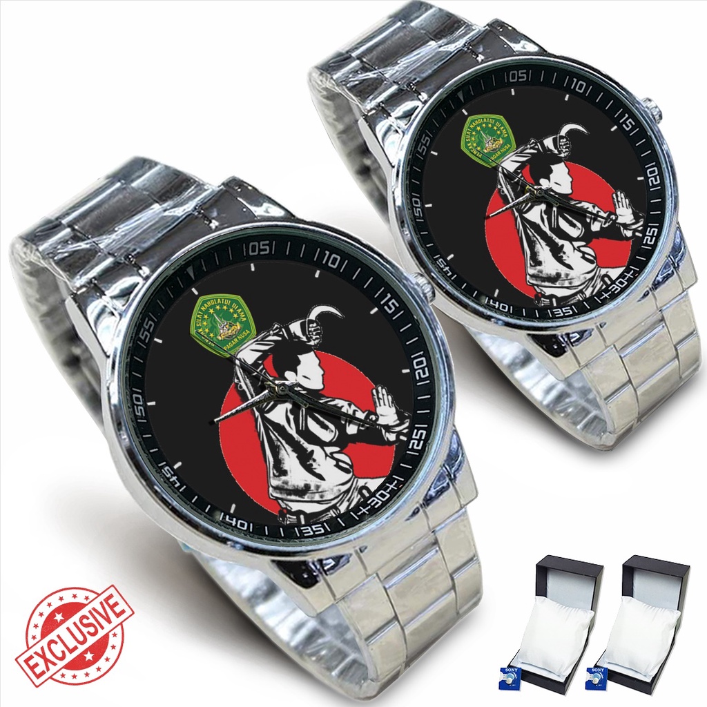 Jam Tangan Rantai Couple MOTIF PAGAR NUSA NU (Limited Edition)