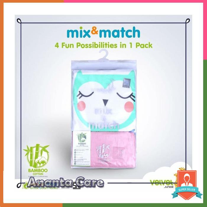 Setelan baju tidur piyama anak perempuan velvet bamboo cotton premium