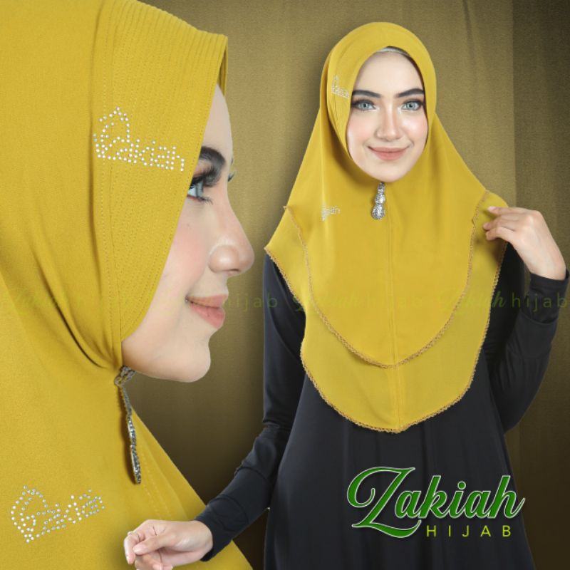 Oval mini picot ori zakiah hijab