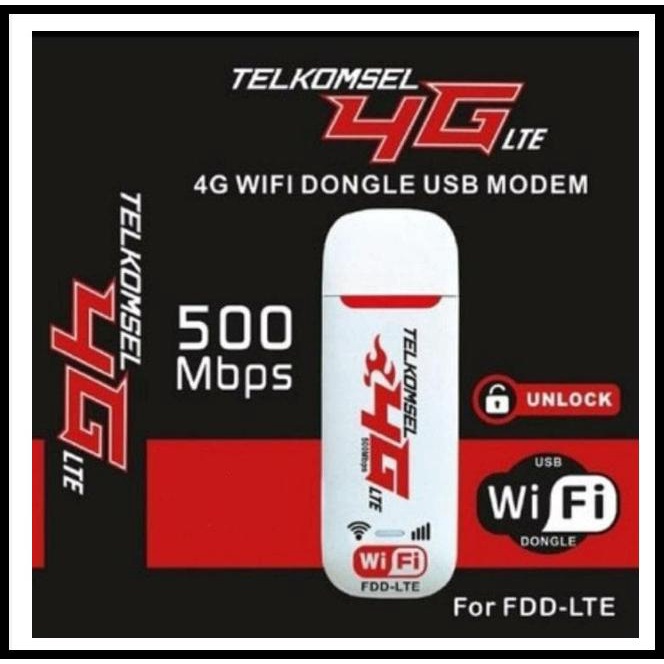 Modem Wifi Mifi 4G Modem Usb 500Mbps Xidol K5188 Unlock All Operator