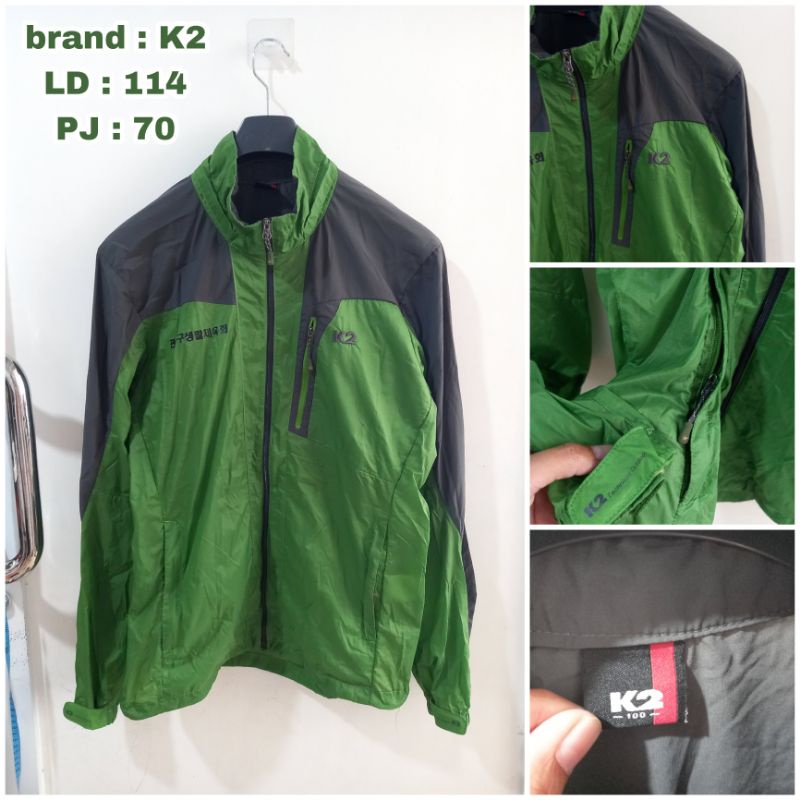 JAKET TIPIS BRAND K2 *pl