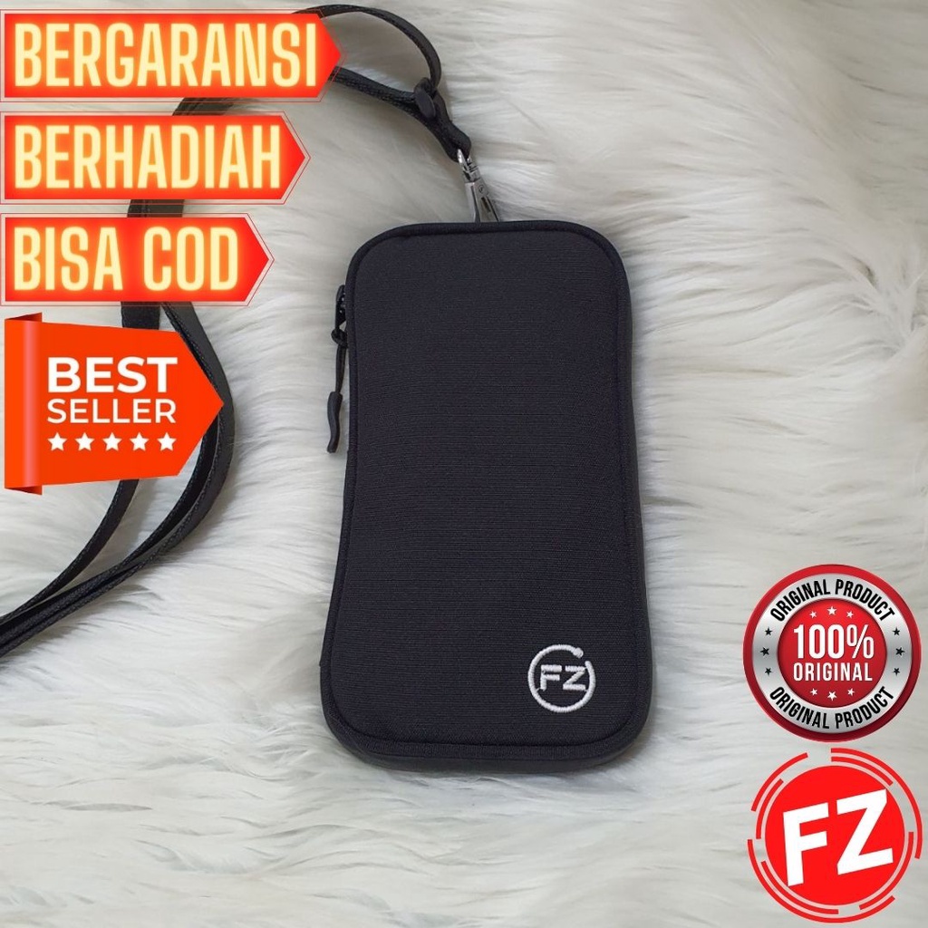 DG2W Waterproof Anti Air Tas Dompet Hanging Phone Sako Wallet Gantung Kalung Leher Selempang Hp Kartu Kunci Hape Dan Uang Pria Wanita Serbaguna Cowok Cewek Terbaru Kekinian Fz