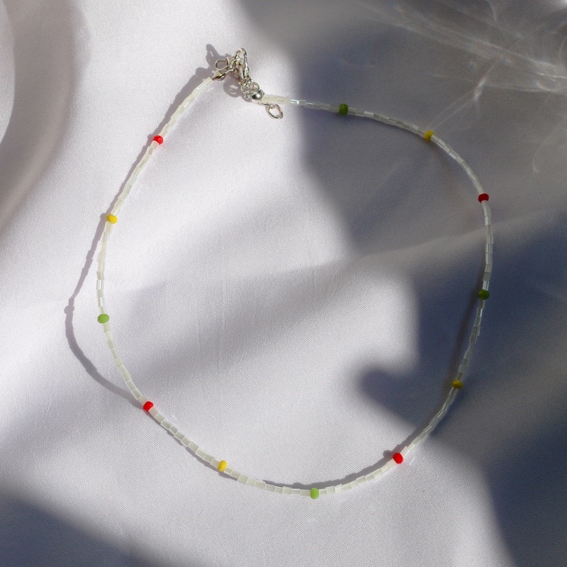 Gallerybijouterie - CHOLE Necklace | beads necklace | kalung manik-manik | kalung korea