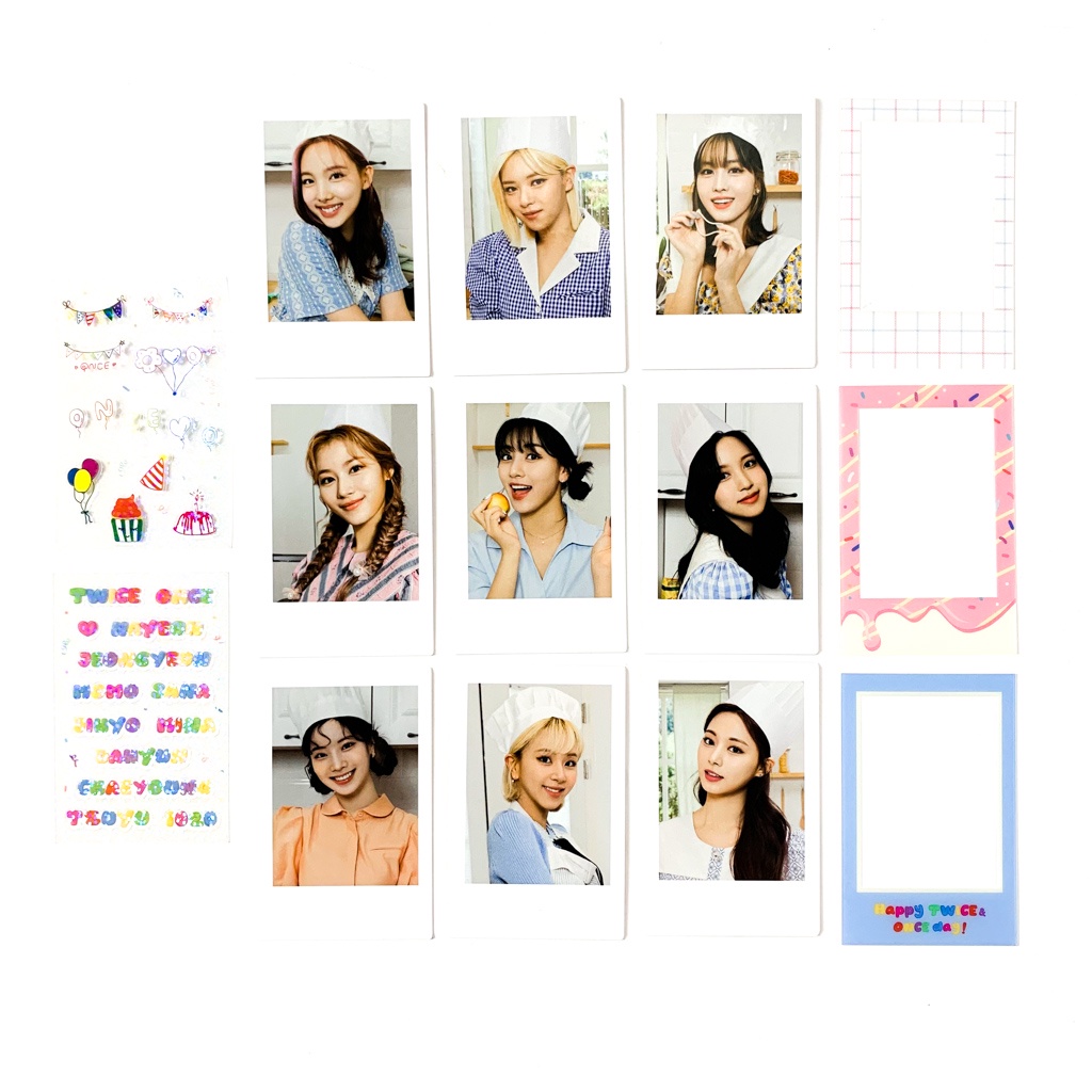 [sharing] Happy Twice & Once MD - Photocard Deco Set