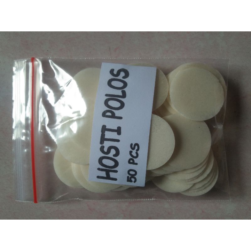 

HOSTI POLOS (KECIL) ISI 50 PCS