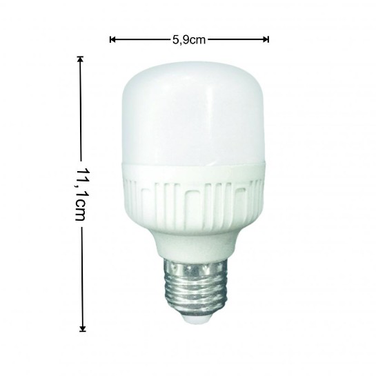 Lampu Led Bulb 10 Watt VDR Cahaya Putih