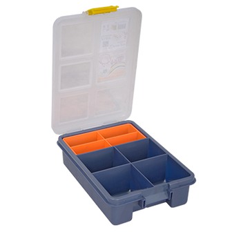 Green Leaf 1445 Flint Organizer Kit  Kotak Perkakas Box 6 Sekat plus Extra