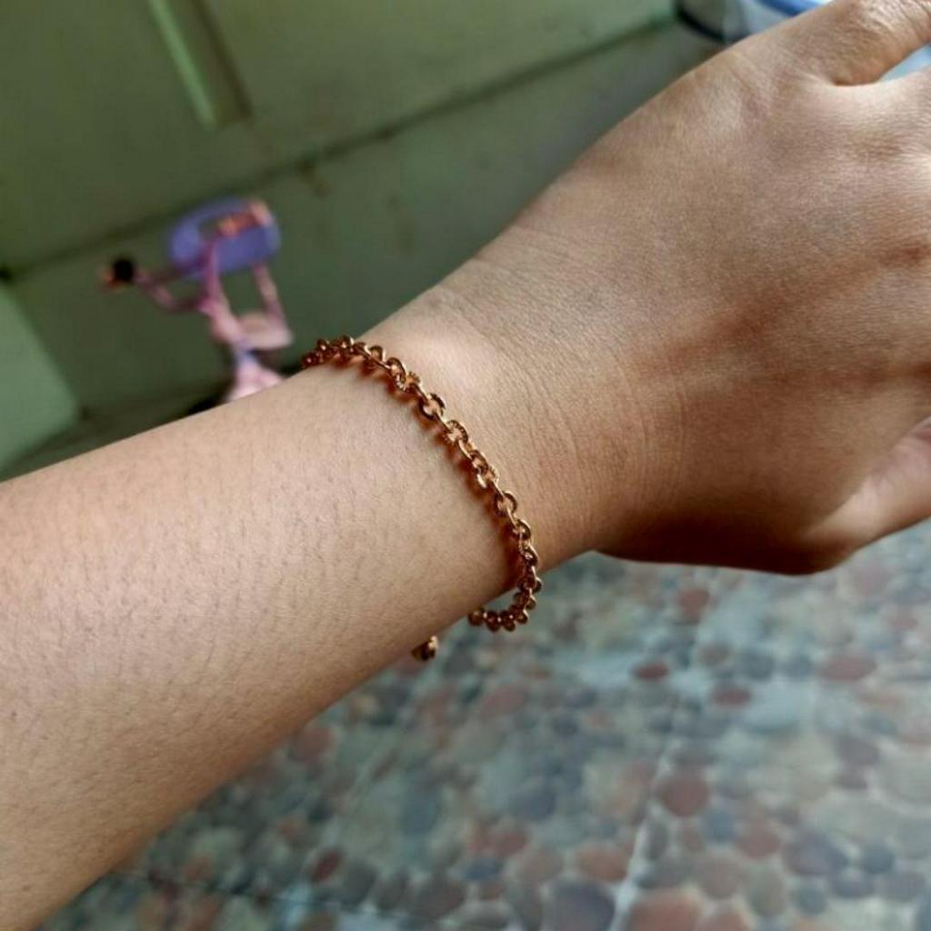 Xuping Gelang Nuri Gold Perhiasan Wanita Simple