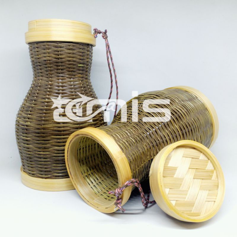 Kepis Bambu Tempat Ikan Micro Fishing Tanago Korang