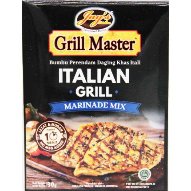 Jay's / Jays  Grill Master marinade mix /Classic Barbecue/hot spicy /chiken / italian / steak burger Jay Jays