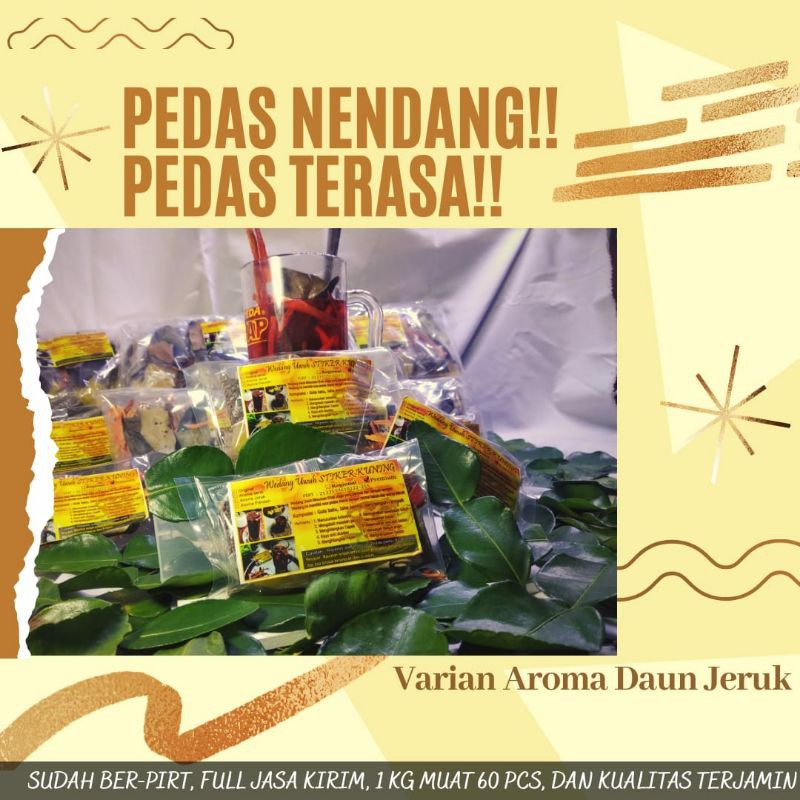 

Wedang uwuh Komplit full stiker