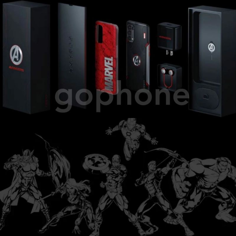 Oppo Reno 5 Avengers Marvel Edition RENO5 NFC Garansi Resmi Indonesia