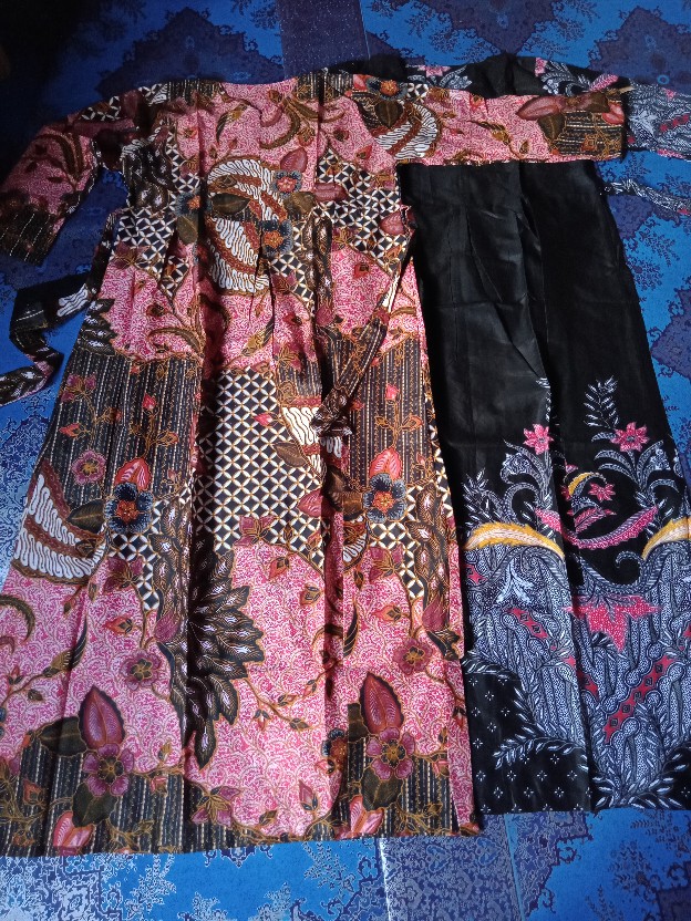 Ms Gamis Batik Sriwedari Maxi Bumil/busui Katun Sogan Allsize & Jumbo
