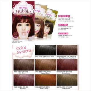 Promo Etude House Bubble Hair Color Coloring Semir  